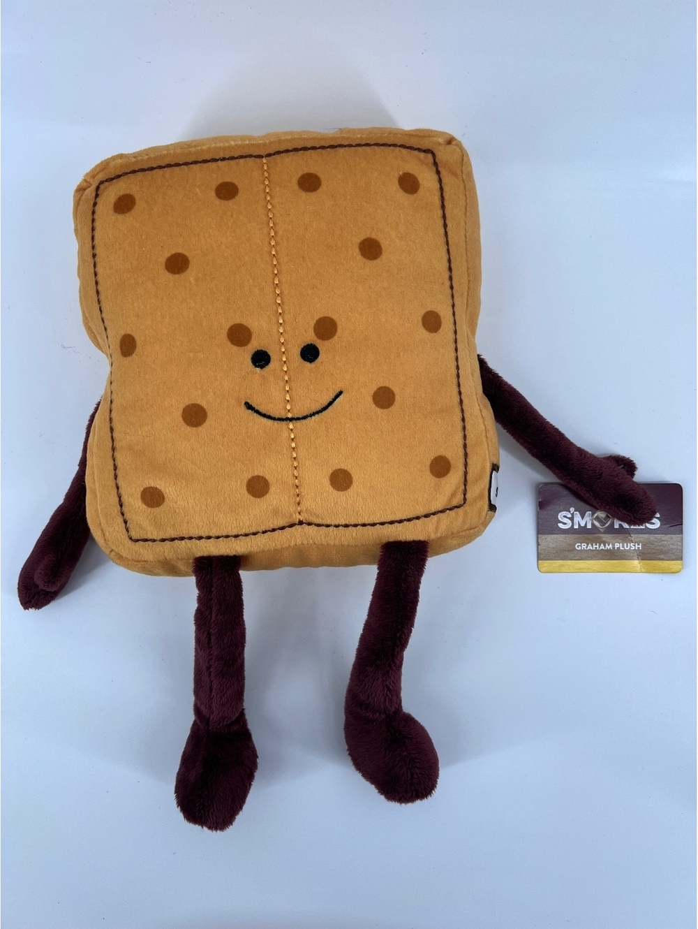 Hershey Smores Plush Lot Graham Crackers Marshmallow Stuffed Animals Kawaii - Picture 2 of 8